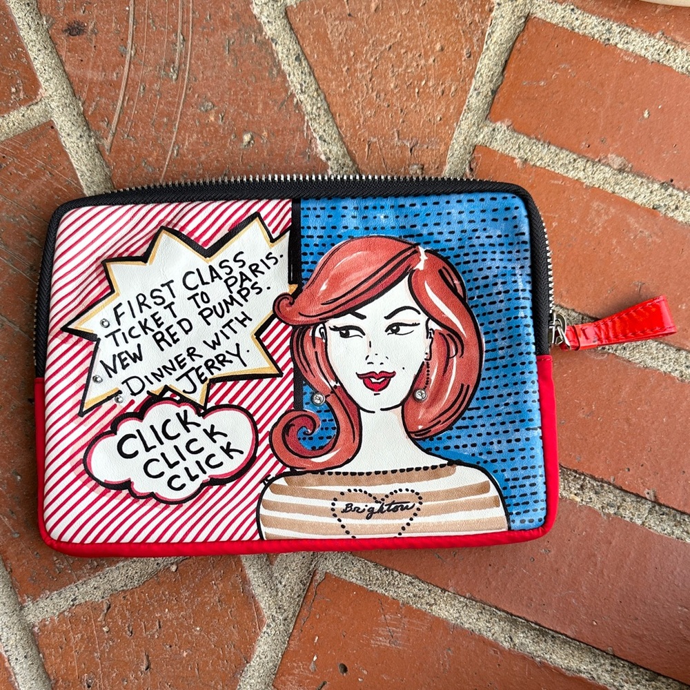 Brighton Red and Blue Pop Art Case